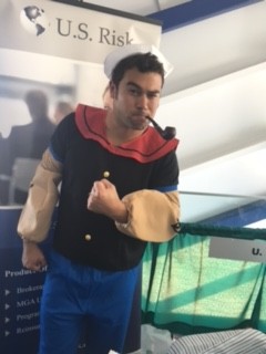 man dressed as popeye