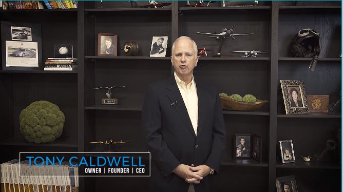 still shot of Tony from video